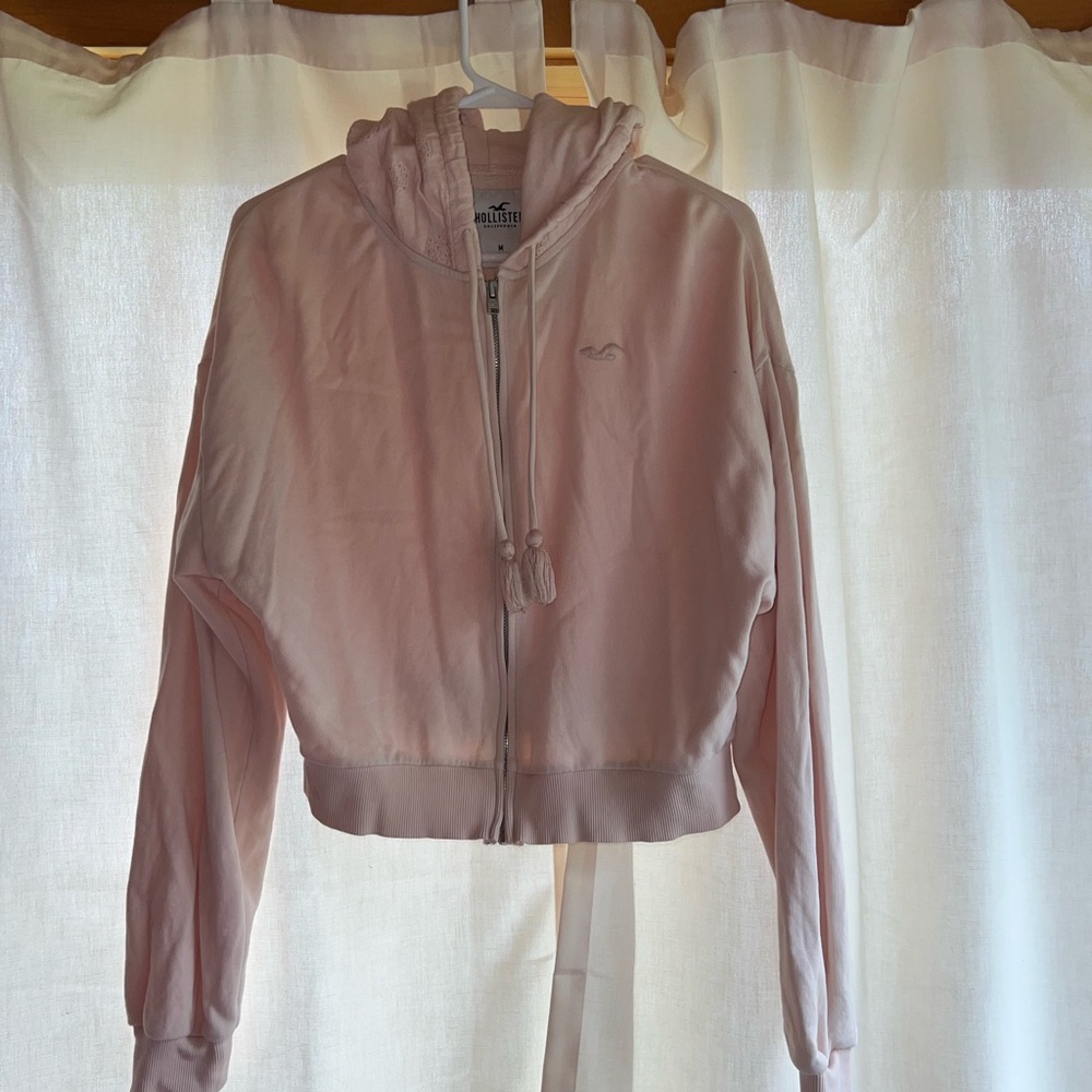 Hollister Light Pink Knit Sweater